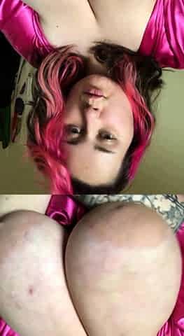 This large amateur cam girl has some very big boobs