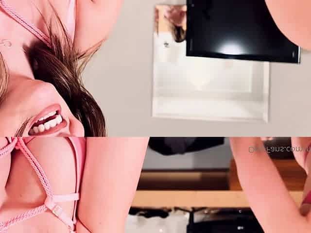 Amateur blonde teen POV sextape with hot anal fucking