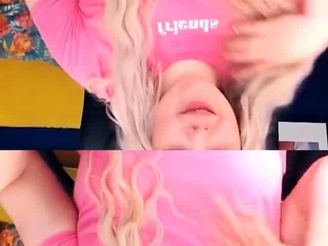 anal Cam Girls - Cute BBW little Miss Piggy stripping and pl