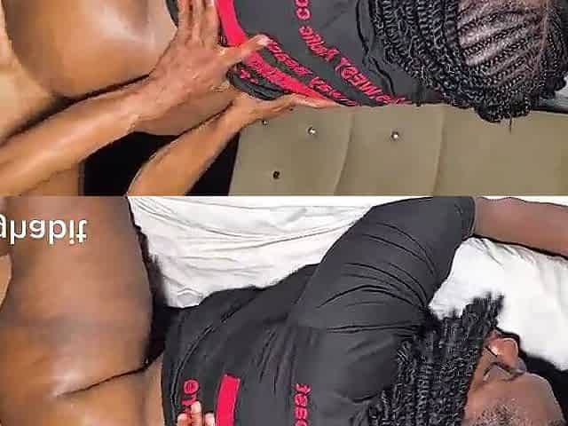 black matured large butt clapping