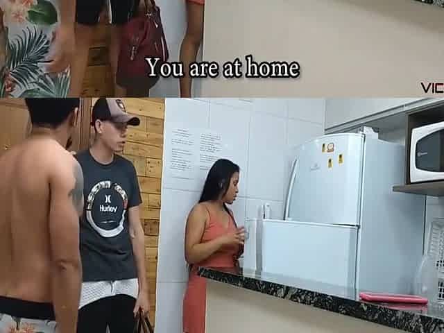 Fucking My Wife In The Kitchen