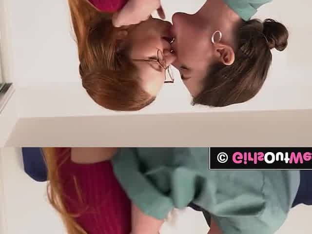 Ana Lingus - Curvy Busty Lesbian Redhead Gets Her Pussy And Ass Pleasured Orally