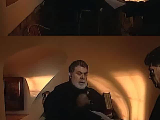 Barefaced nun anal drilled in her abbey