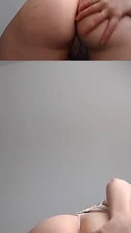 PAWG's first anal orgasm