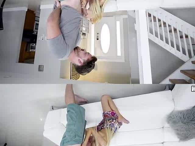 Tiny Blondes First Monster Cock - Kenzie Reeves