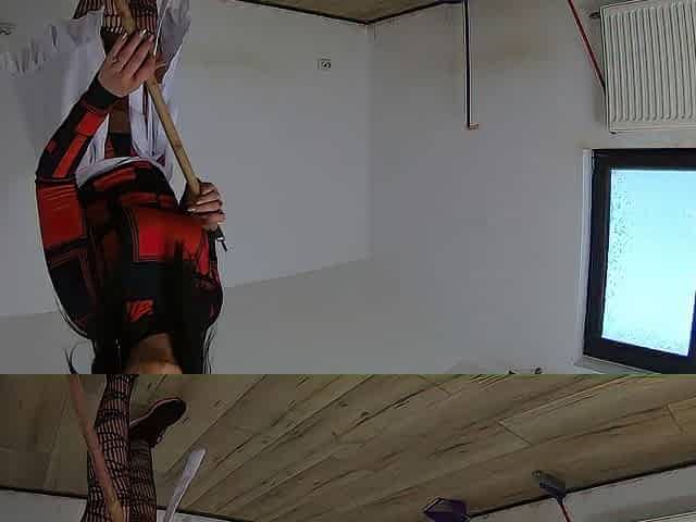 Nymphomaniac maid cleans an abandoned abode ep 257 - preview