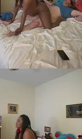 Homemade Amateur Webcam Night Suck and Bang