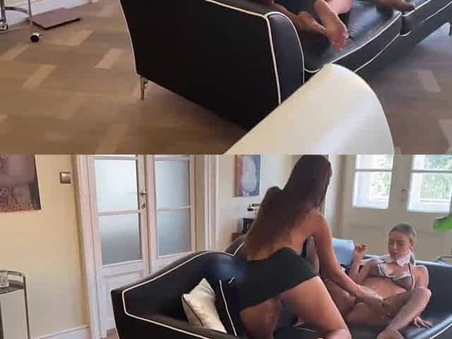 Real Pair Bang Their Slutty Maid In Hawt POV 3some
