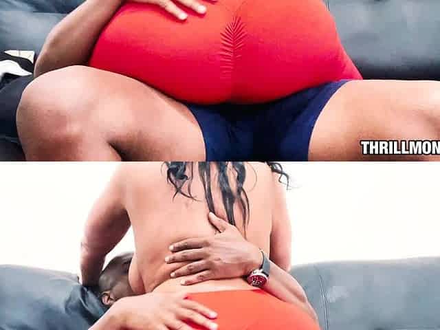 Kailani Kai - Thrillys Big Black Couch