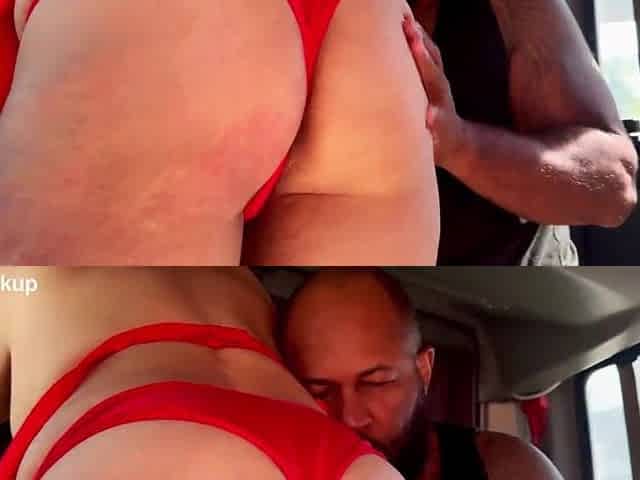chunky 72 years old mamma picked up for anal bus sex