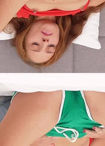 Czech Redhead Luccianna Lucci Vibrating Orgasm