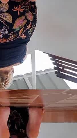 Amateur Blonde Mature Wife Feet Posing and Footjob