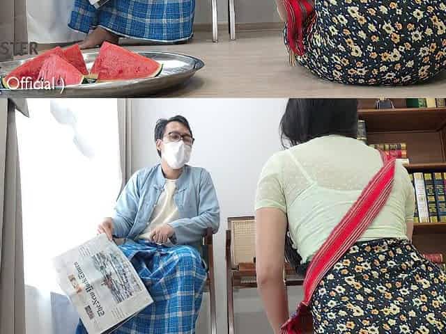 Poor Street Food Girl Cheating With Old Headmaster
