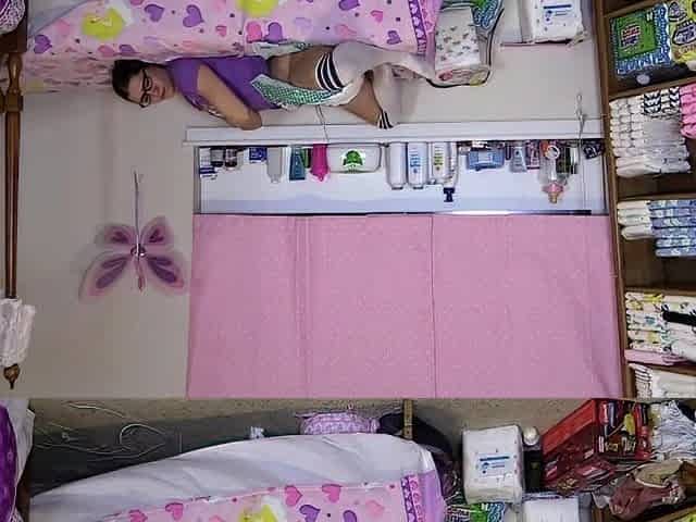 Lolly: Enema on Changing Table