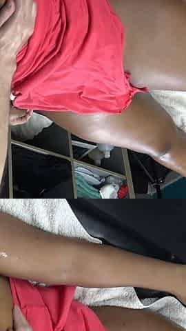 Cuckold Lover Husband Watches Masseur Massage the Big Ballon Tits of His Wife