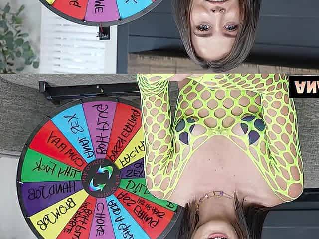 ANAL4K Anal Slut Uses The Wheel Of Anal To See What Will Stretch Her Butthole - Veronica Church