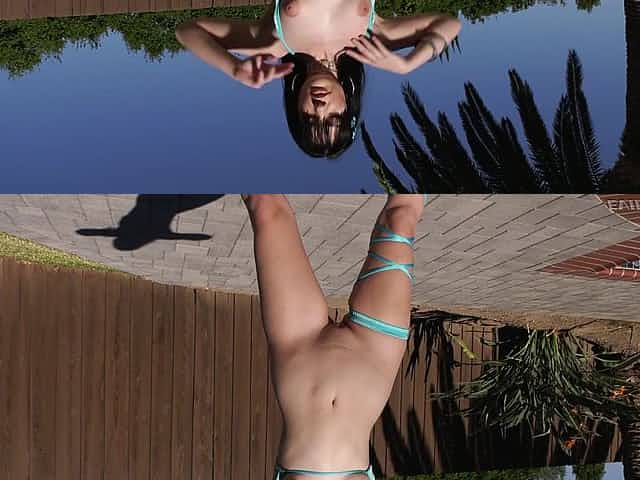 Black-haired hoe Karly Baker gets bent over and fucked good