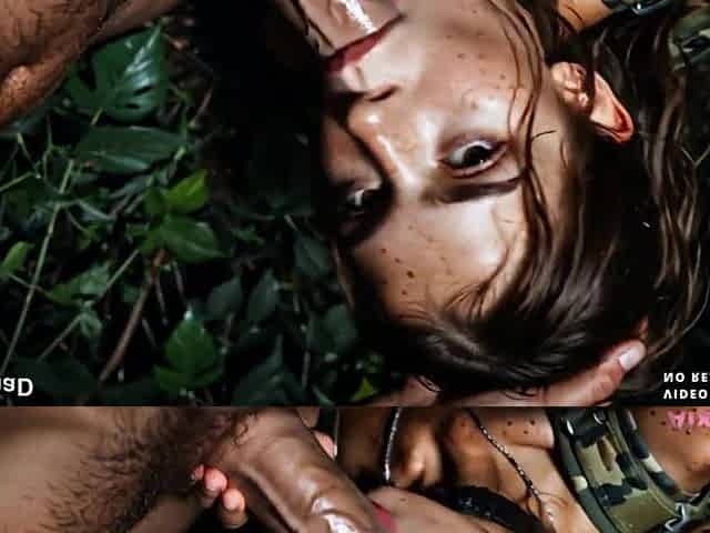 Sex with Lara Croft in a Cave, Multiple Creampies and Cum in Mouth [AI Generated]