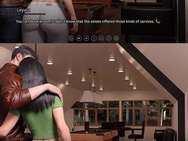 The Seven Realms 9 - Atlas and Leyala Play a Pool Game Where the Loser Pleasures the Winner