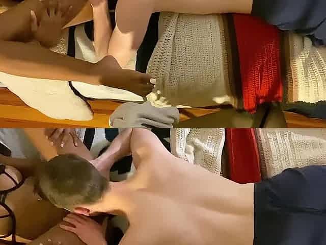 Ebony Floozy With Large Booty Gets Her Vagina DESTROYED by White Schlong (Creampie)