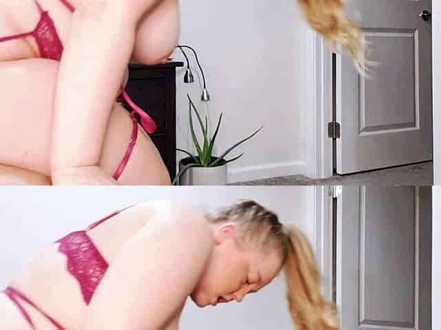 Blonde MILF with Big Boobs Playing Cam Free Porn