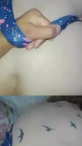 In the Mouth of the Busty Blonde.