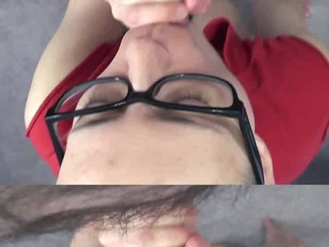 Flexible Amateur Guy Sucks Own Big Cock in Fetish Solo
