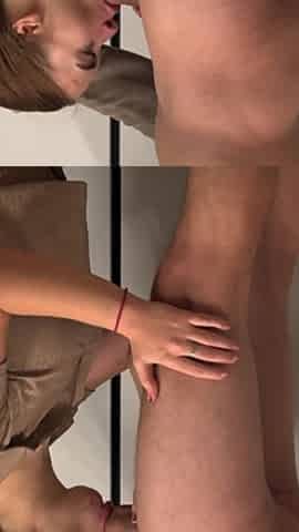 Cheating Girlfriend Gets a Creampie and a Facial