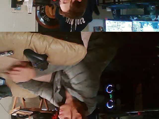 Heather Kane Milks in College Dorm wearing Gray Northface!