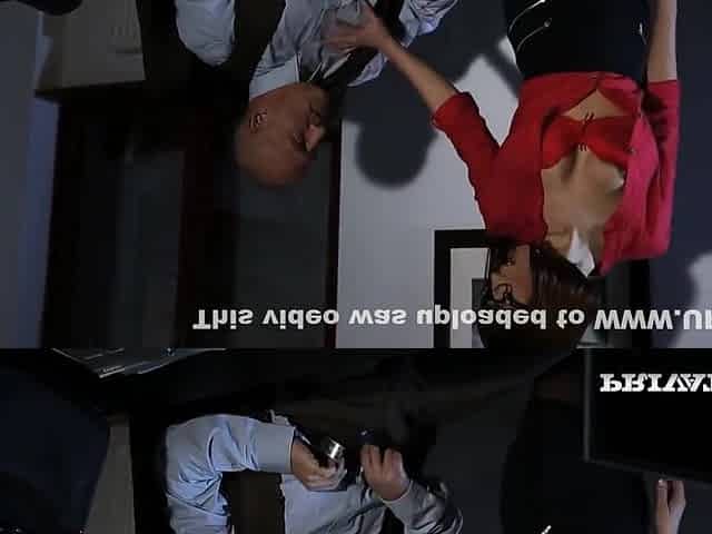 Bruno Sx, Tina Hot And Thomas Stone In Sexy Secretary Goes Down On The Boss And Decides To Fuck Him Too