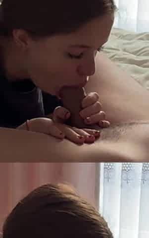 My Girlfriend Had Just Left, and I Was Already Getting Into My Stepsister's Mouth