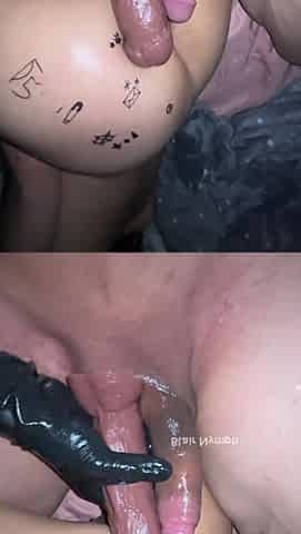 Double Penetration Side in Blair Pussy - Blair Nymph