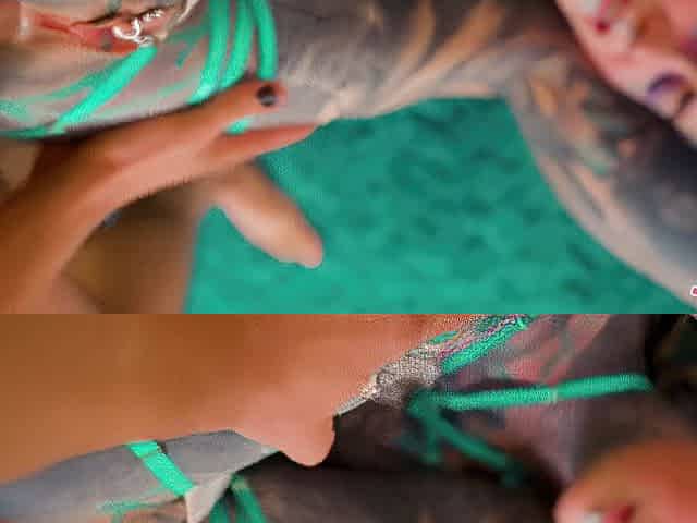 Hard Anal Screw For Tattoo Hotty - Large Cook Destroys Her Butthole - Atm Hardcore Assfuck With Creampie