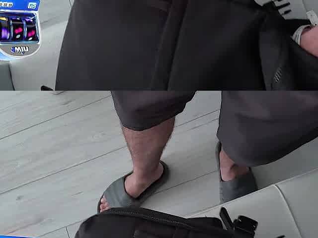 I Jrk Off With Stranger Pants In Hotel But That babe Caught Me And We Bang But I Unintentionally Cum Inside