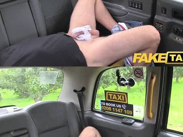 Fake Taxi Juicy white pants in her throat and screwed hard