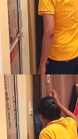 After Meeting His Girlfriend, He Left Her Stepsister During Her Periods and Licked Her Soft Pussy.