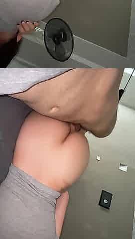 I'm in daybed with my stepmother. This babe turned me on with her butt and screwed me.