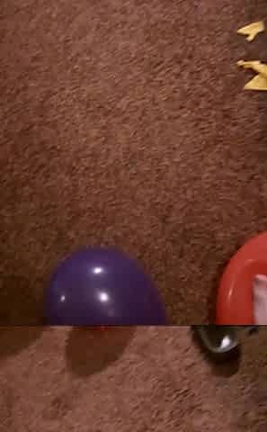 I Popped Balloons with My Feet