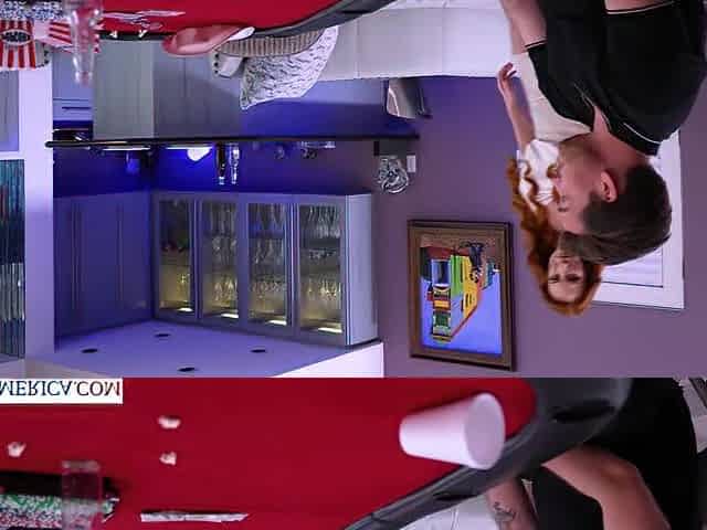 Busty Redhead Sophia Locke pays off her husband's poker debt with her pussy