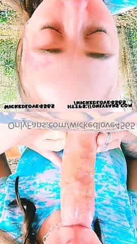 Hot amateur teen blowjob and facial HD video