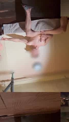 Sauna Adventure I Stay Alone with the Slutty Woman She Makes Me Cum While Her Boyfriend Is Away Jerking off