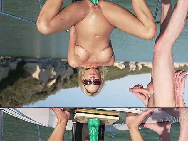 Sam Zee Public Piss Drink Riding Big Toy & Foot In Ass Squirt + Rosebud - PissVids