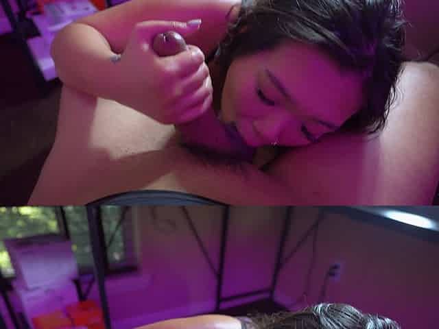 Freaky Asian Maid Gives Blowjob and Fucked in Endless Positions