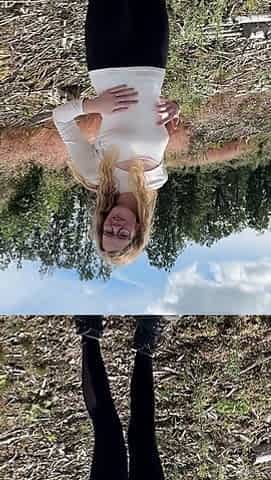 Outdoor Pissing During a Hike with a Great View!