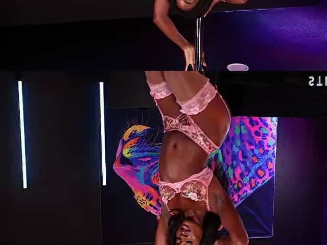 This Black Stripper Is Way Likewise Sexy