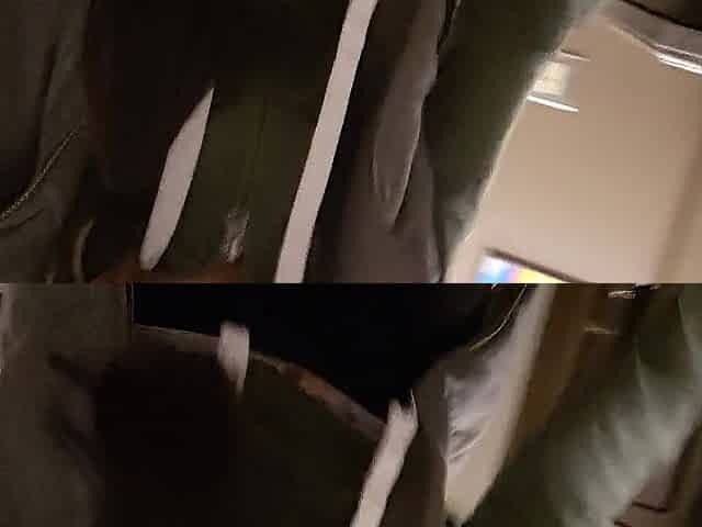 Close Up Winking Anus Whilst I Void urine