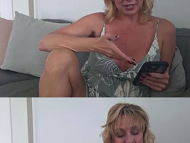 A Phone Sex Surprise For Step Mom - Cock Ninja - Goddess
