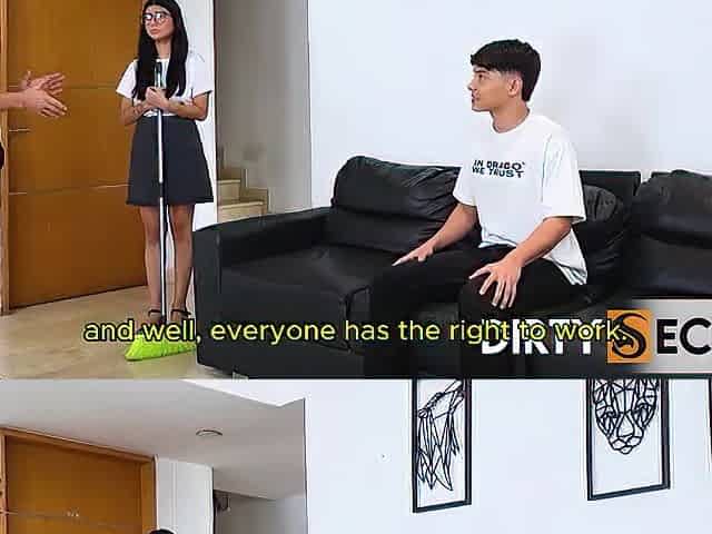 I BANG THE RECENT MAID AND MY STEPFATHER GETS ANGRY 'CUZ THIS GUY WANTED TO FUCK HER 1ST.
