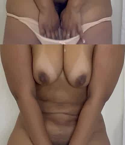 Voluptuous Nurse Showing Her Transparencies in Front of the Camera