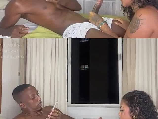 Unfaithful wife gets screwed by her large, thick ebony lover - Interracial (COMPLETE ON SHEER)